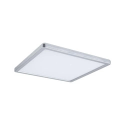 Plafoniera ATRIA SHINE LED Backlight 16W 1600lm 293x293mm 3000K 230V chrom matowy / tworzywo sztuczne (PL70994) - PAULMANN