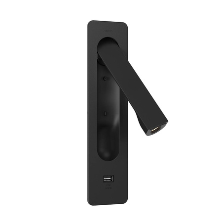 Lampka do Czytania Keta USB Matowy Czarny (1437004) - Astro Lighting
