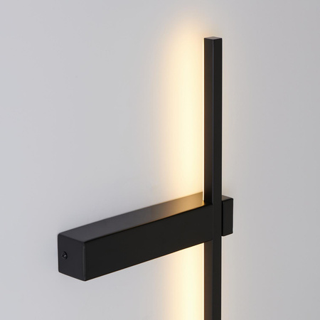 Lampa ścienna SOUL LED czarna 60 cm (SP-MD1022S-BLACK) - Step into Design