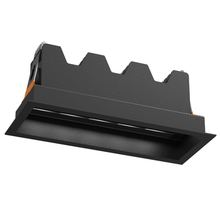 Lampa wpuszczana A - Glare in 5 - Czarna 3000K   (3046) - Brosline