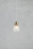 Lampa wisząca nad stół BELLIS Pendant 1L Clear/Antique Brass (109010) Markslojd