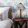 Duża lampa na komodę Alderley w stylu Tiffany (TF-ALDERLEY-TL-L) - Elstead Lighting