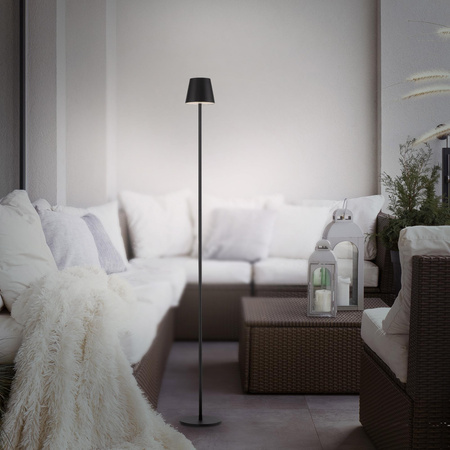 EURIA LAMPA PODŁOGOWA/ZEWNĘTRZNA CZARNY (19252-18) - Paul Neuhaus