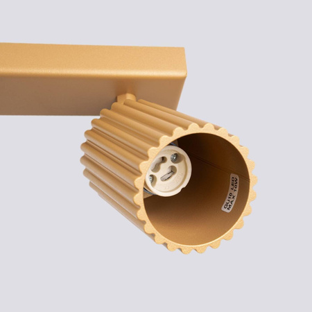 Plafon KARBON 2 złoty (SL.1561) - Sollux Lighting