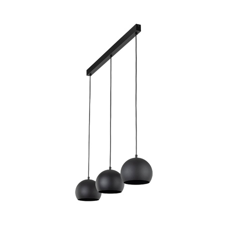ZOE BLACK LAMPA WISZACA 3 S (10169) - TK Lighting