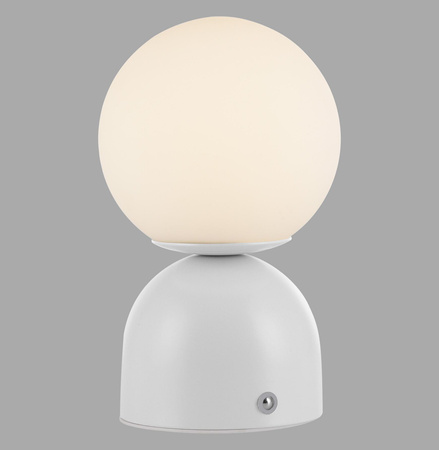 RUDI LAMPA STOŁOWA BIAŁA (19218-16) - Paul Neuhaus