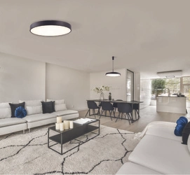 Lampa Sufitowa MARCELLO TOP 80 CCT SWITCH czarna (AZ5085) - Azzardo