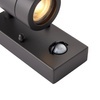 Kinkiet Palin PIR 2lt wall IP44 7W (94793) - Saxby