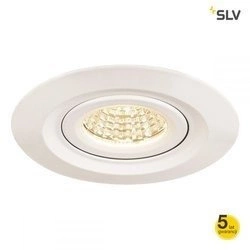 KINI LED sufitowa, do wbudowania, biała, 3000K, 60°, IP65