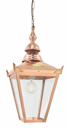 Lampa wisząca zewnętrzna CHELSEA 961A COPPER E27 LED 11W Norlys