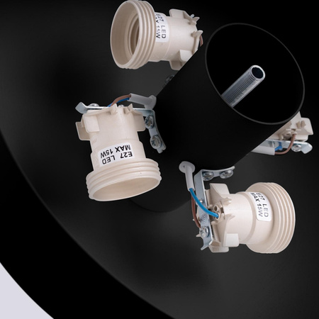 Plafon OMIQ czarny (SL.1678) - Sollux Lighting