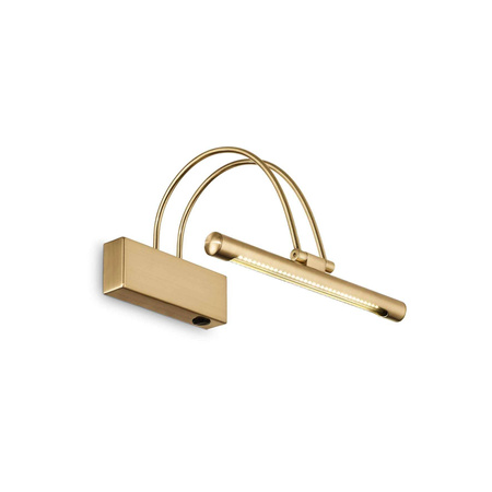 Kinkiet LED Bow kol. złoty matowy (121154) Ideal Lux