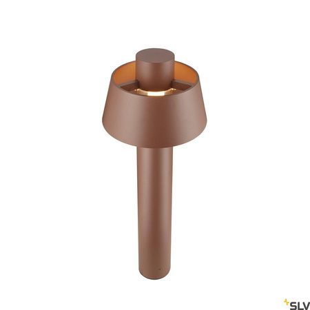 Zewnętrzna lampa stojąca PHOTONI 75 kolor rdzy (1007580) - SLV