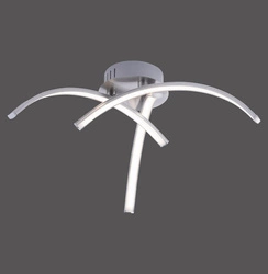 VALERIE LAMPA SUFITOWA STALOWY (15341-55) - Paul Neuhaus