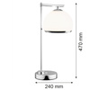 Lampa stołowa 1 pł. MARBELLA PLUS (8121) - Argon