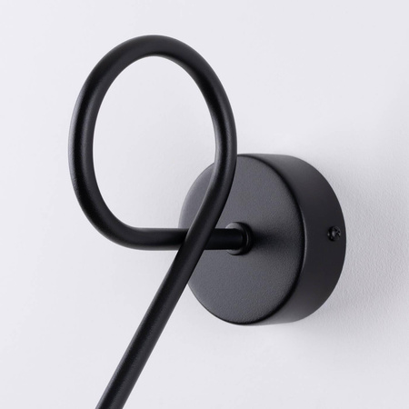 Kinkiet SUPEŁ czarny (SL.1433) - Sollux Lighting