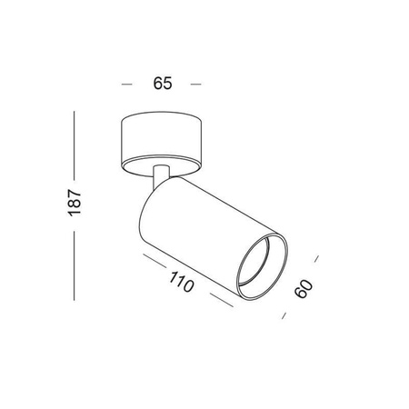 Lampa Sufitowa STALA/S 010 (401001003) - Elkim Lighting