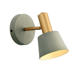 WALL LAMP E14 MAX 25W IRON  GREY - GOLD (20219 Zambelis) - Zambelis