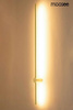 Minimalistyczny kinkiet OMBRE 120 złota (MSE1501100414) - Moosee