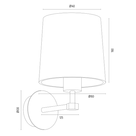 Kinkiet PRINCETON (8546-ARG) - Argon