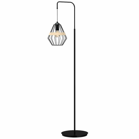 Lampa stojąca CLIFF BLACK 1xE27 (MLP5528) - Milagro