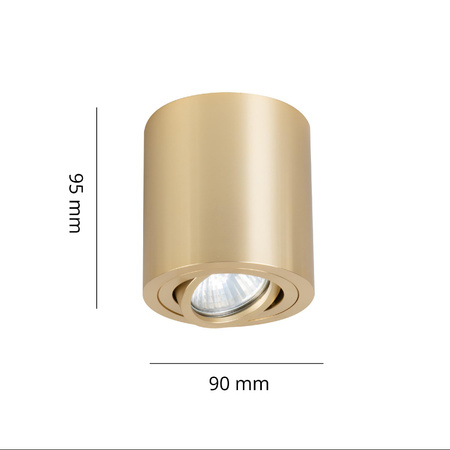 Tulon oprawa natynkowa złota (LP-5441/1SM GD) - Light Prestige