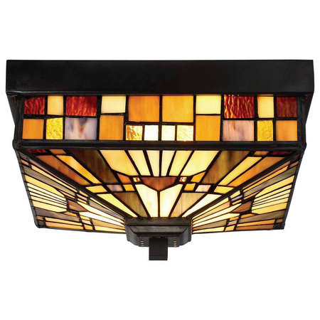 Plafon w stylu Art Deco Inglenook (QZ-INGLENOOK-F) - Elstead Lighting