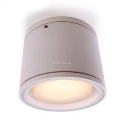 Plafon zewnętrzny Mob I biały okrągły/round (D730407)