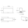 Łącznik I mechaniczny do oświetlenia modułowego Geometric System New (LP-0209 łącznik I empty) - Light Prestige
