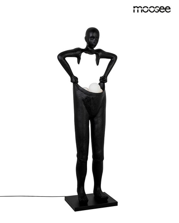 MOOSEE lampa podłogowa HUMAN HOUDINI      czarna (MSE1501100511) - Moosee