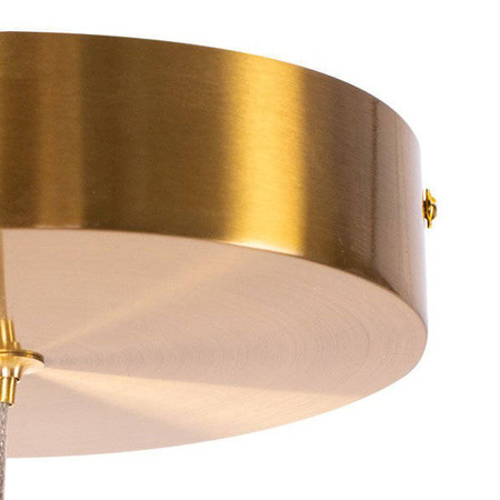 Lampa wisząca CIRCLE 100 +120 LED, mosiądz na 1 podsufitce (ST-8848-100+120 brass) - Step into Design