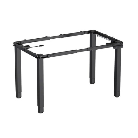 Regulowany elektrycznie stelaż do dużego biurka Control Flex Pro Czarny (LV1352) - LVN SYSTEM