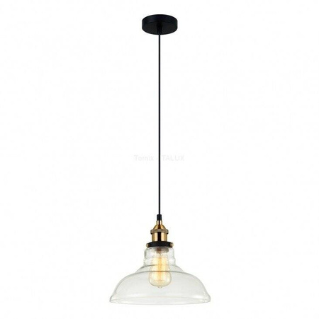 Lampa wisząca Hubert kol. czarny, złoty (MDM-2381/1) Italux - żyrandol