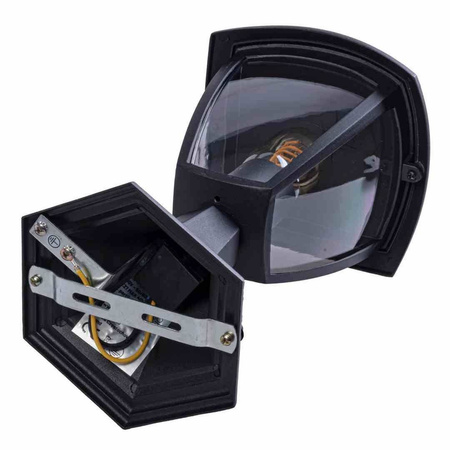 Lampa ogrodowa stojąca FOX BLACK 1xE27 Mała (EKO3551) - Eko-Light