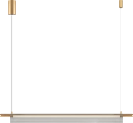 ARCUS LAMPA WISZĄCA ZŁOTA/GOLD (DU31835/14W) - Zuma Line