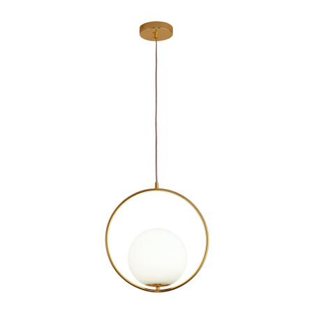 Lampa wisząca COSTA ROUND złota 35 cm (DP0001A-350R) - Step into Design