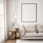 PENDANT LAMP G9 MAX 7W METAL GOLD (23136 Zambelis) - Zambelis