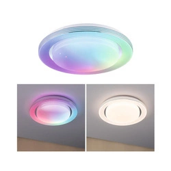 Panel Rainbow Dynamic 38,5W RGB Zmienna Biel Biały/chrom (PL70547) - PAULMANN