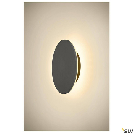 Kinkiet zewnętrzny D-RING M czarna (1007913) - SLV