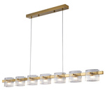 Dekoracyjna lampa wisząca BACCIO LED złota 120 cm (ST-DL8520) - Step into Design