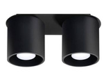 Plafon ORBIS 2 czarny (SL.0054) - Sollux