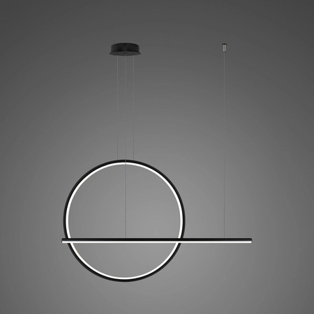 Lampa wisząca Linea No.2 80cm czarna 4k Dali (LA087/PX_80_4k_black_Dali) - ALTAVOLA DESIGN