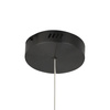 Lampa wisząca CIRCLE 60+80 LED tytanowa na 1 podsufitce (ST-8848-60+80 black) - Step into Design