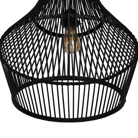 Lampa wisząca Boho bambusowa 46x46x150cm (55704-074) - DIJK