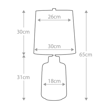 Lampa stołowa Woolwich (WOOLWICH-TL) - Elstead Lighting