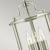 Lampa wisząca  Gentry (HK-GENTRY-P-S-PN) - Elstead Lighting