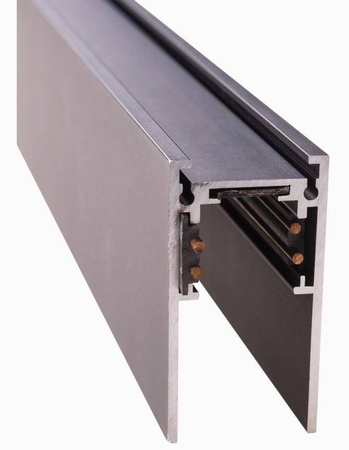 MAXLIGHT MT0002 SZYNA MAGNETYCZNA GŁĘBOKA, NATYNKOWA, 2 METRY, CZARNA