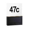 Outdoor Solar numer domu Neda IP44 PIR Antracyt nie szkodzi insektom (PL94725) - PAULMANN