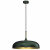 Lampa wisząca LINCOLN GREEN/GOLD 1xE27 45cm (MLP7900) - Milagro