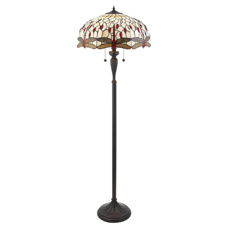 Lampa Podłogowa Dragonfly beige (70940) Tiffany
